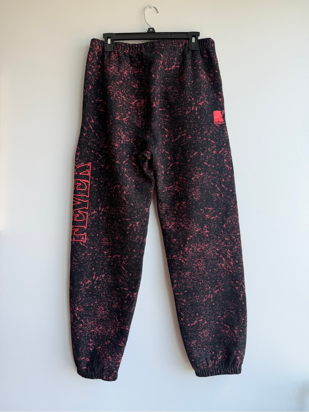 NWOT Indiana Fever Black Stranger Things Speckled Sweatpants Limited Edition - Picture 4 of 7